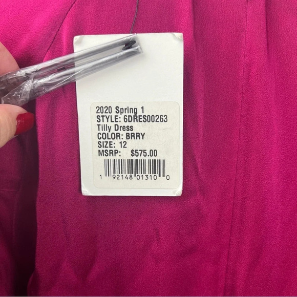 NWT A.L.C. Tilly Asymmetrical Dress - Picture 10 of 10